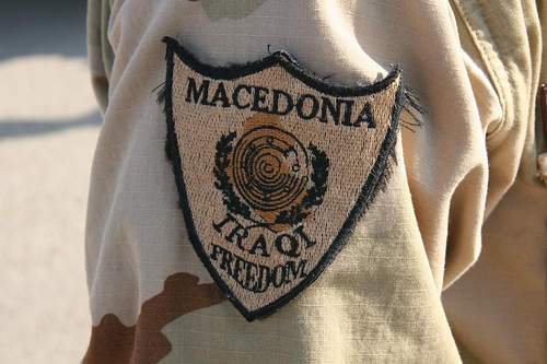 Iraqi freedom - Macedonin army